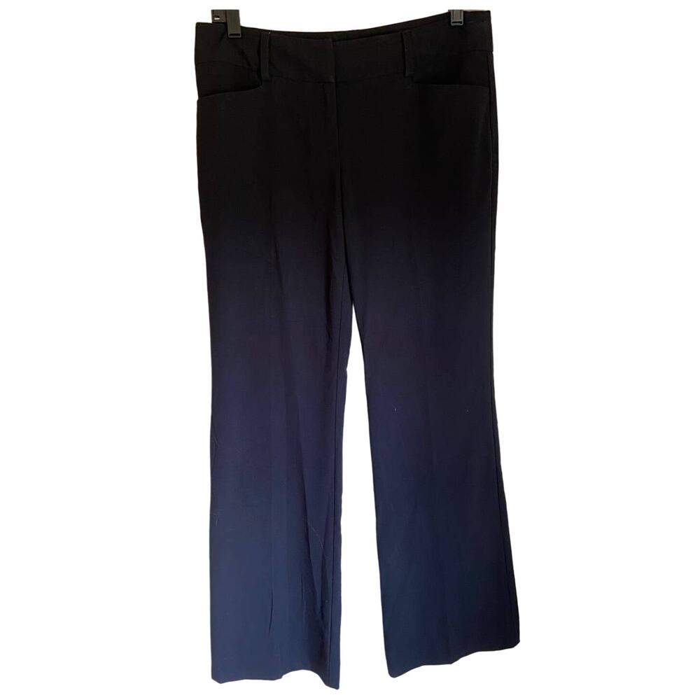 Black Michael Kors Dress Pants Boot Cut Career Wear Size 4
